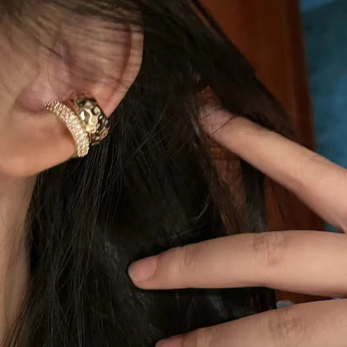 1 Pc 2025 Fashion Minilist No Piercing Ear Cuff Earrings for Woman